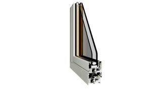 Finestre e porte - alluminio taglio termico - DFV ECOWIN TH62